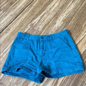 Teal Patagonia Shorts